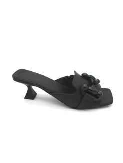 Sandalo pelle donna Janet & Janet Ada 3303 Nero<Janet Sport Online