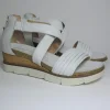 Sandalo pelle donna 866063 Bianco<Mjus Outlet