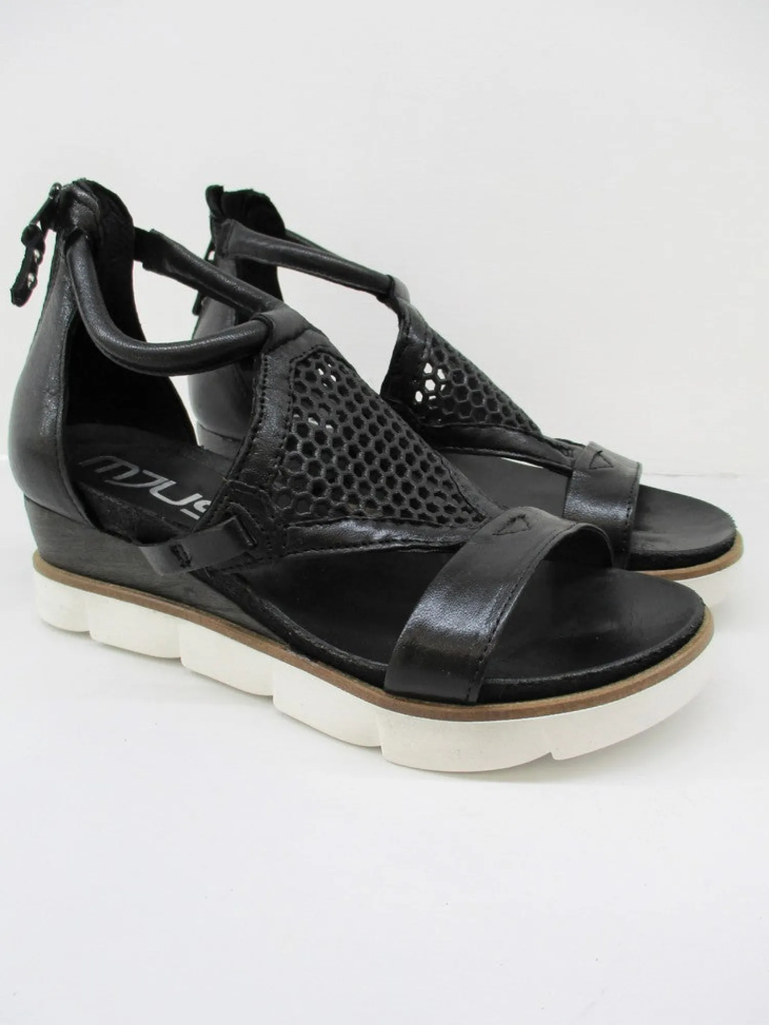 Sandalo pelle donna 866045 nero<Mjus Clearance