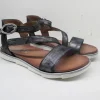 Sandalo pelle donna 740019 blu<Mjus Online