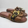 Sandalo pelle donna M05028 cuoio<Mjus Clearance