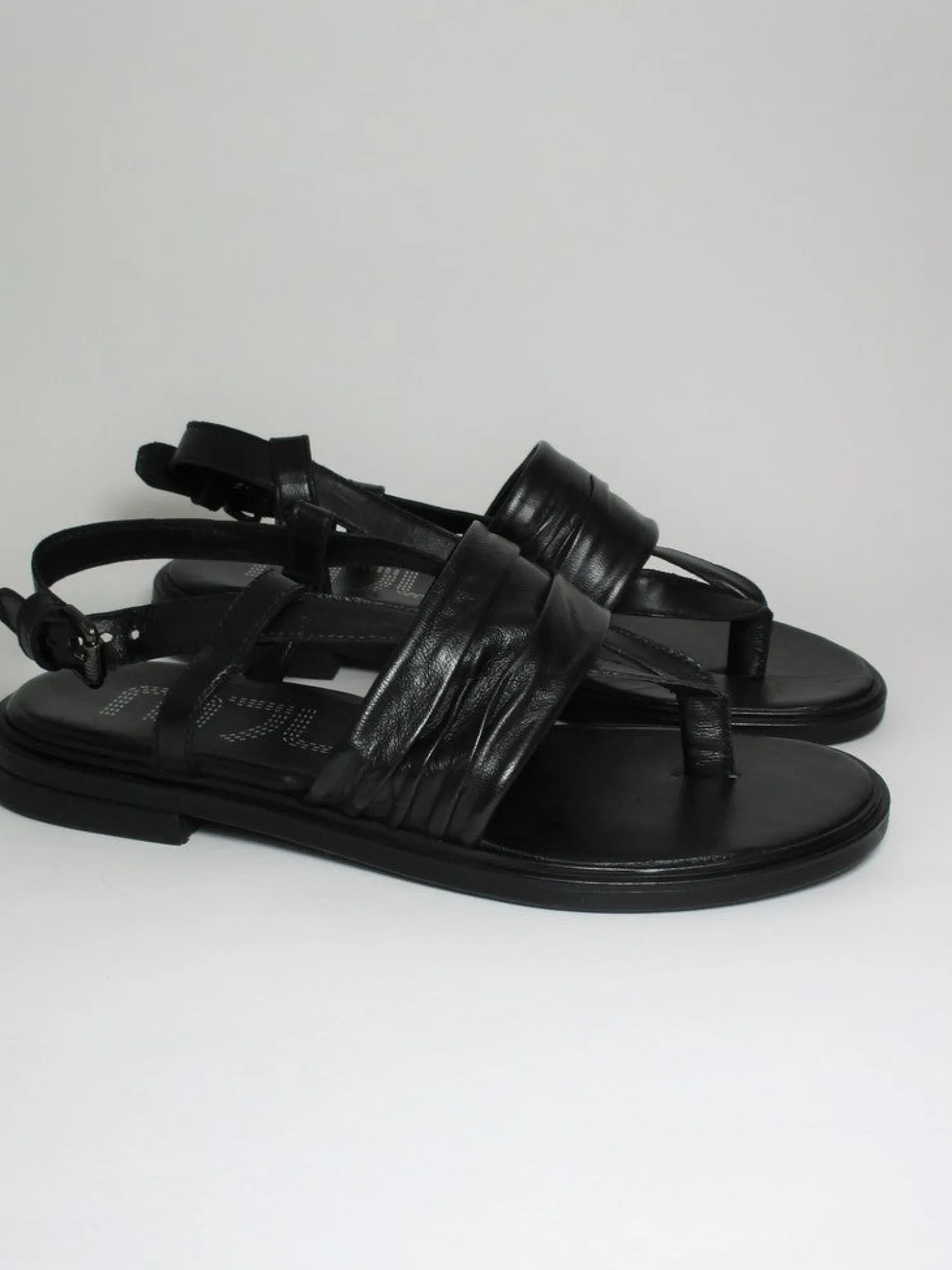 Sandalo pelle donna M05064 Nero<Mjus Discount