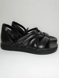 Sandalo pelle donna M92007 Nero<Mjus Best