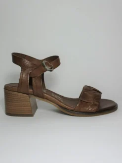 Sandalo pelle donna P09002 cuoio<Mjus Fashion