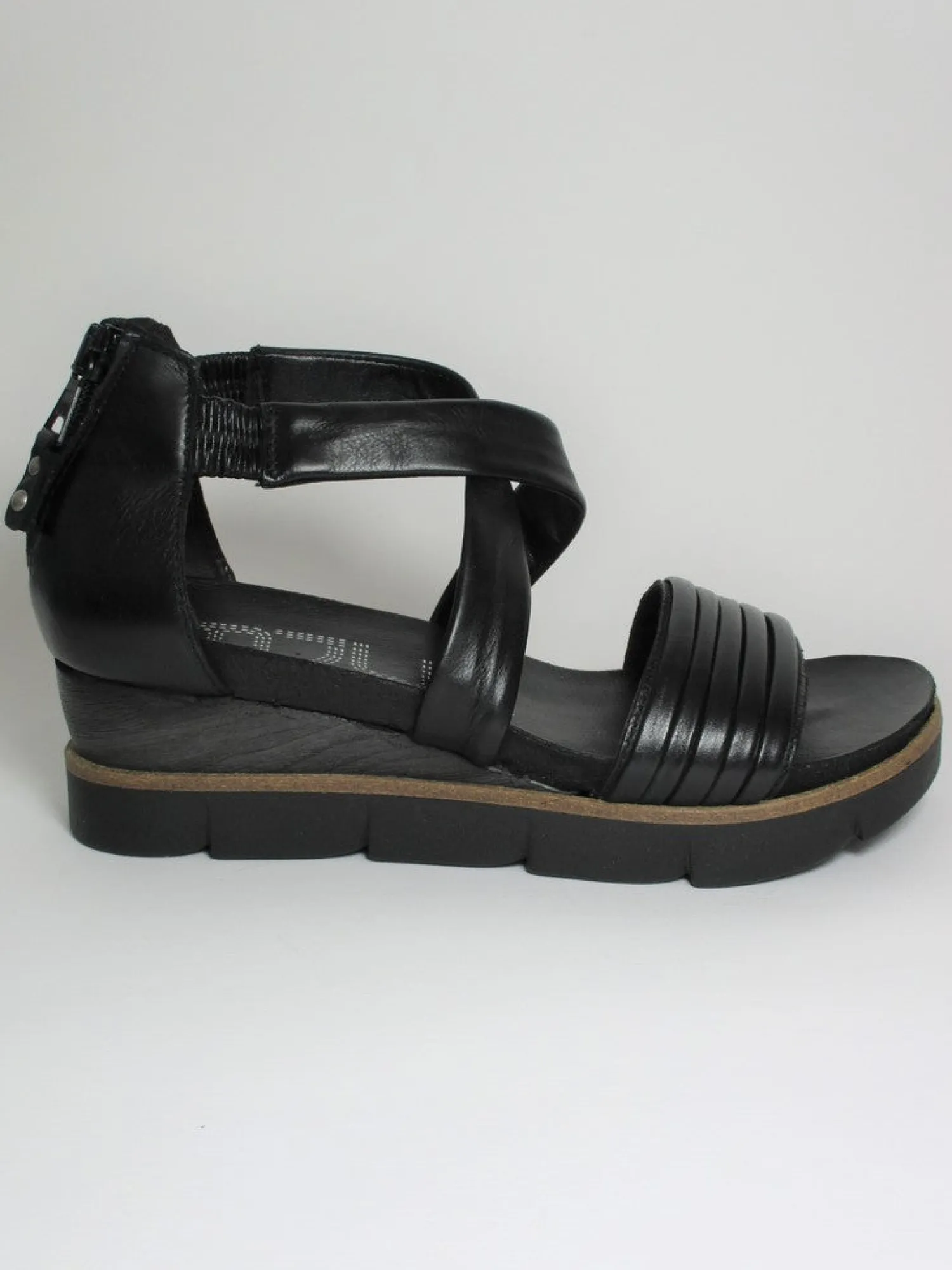 Sandalo pelle donna 866063 Nero<Mjus Best