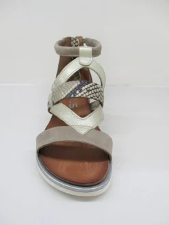 Sandalo pelle donna 740073 grigio<Mjus Clearance