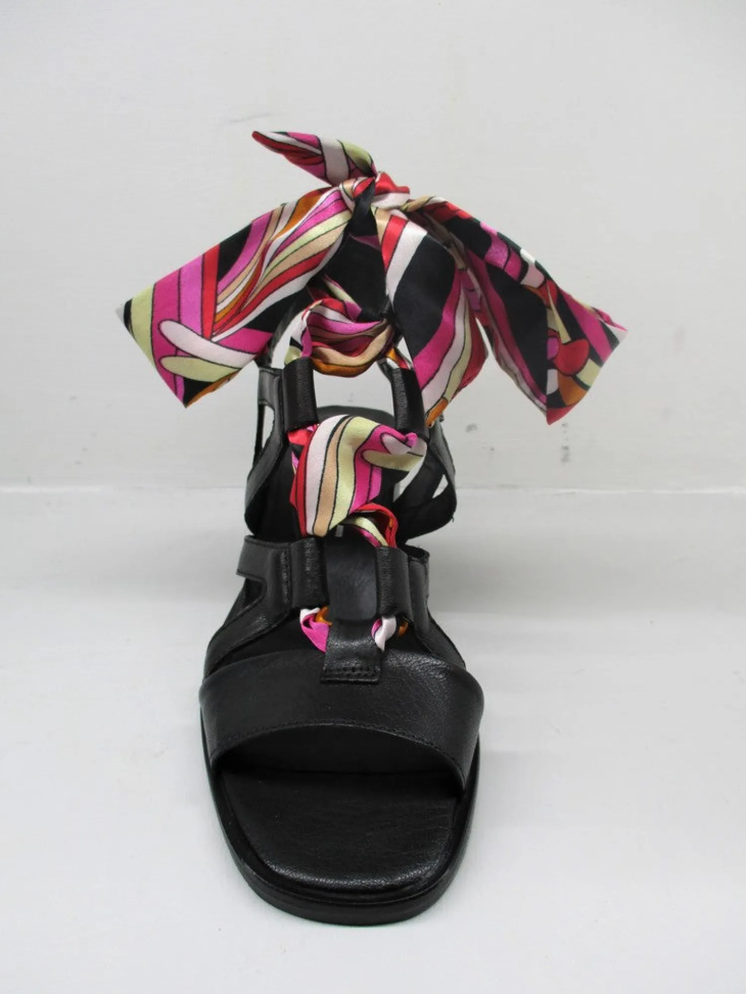 Sandalo pelle donna M09007 nero<Mjus Sale