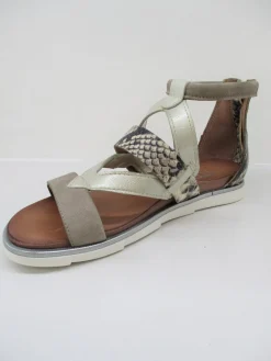 Sandalo pelle donna 740073 grigio<Mjus Clearance
