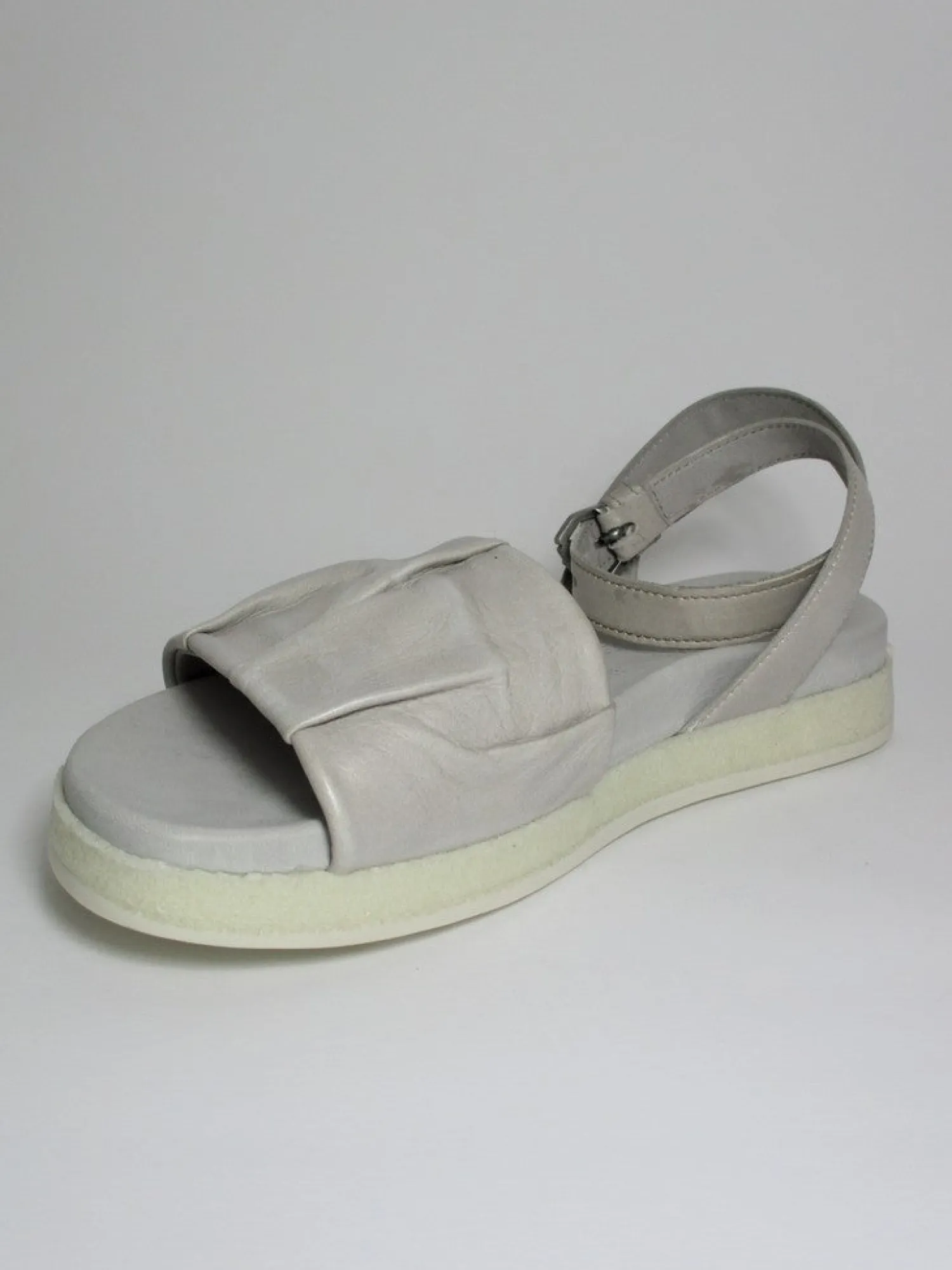 Sandalo pelle donna M92011 Grigio<Mjus Discount