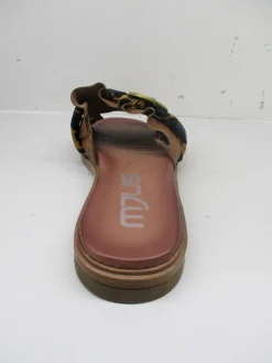 Sandalo pelle donna M05028 cuoio<Mjus Clearance