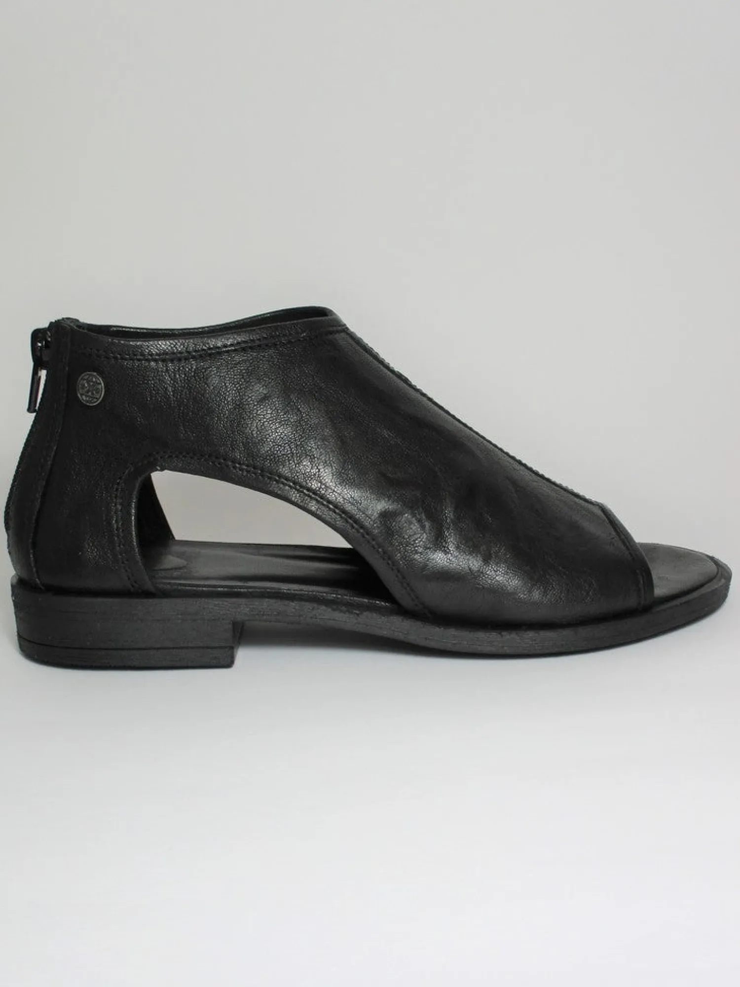 Sandalo pelle donna Julia 1057 Nero<Oxs Fashion