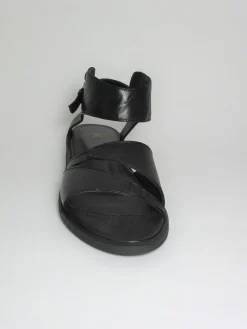 Sandalo pelle donna Julia 1058 Nero<Oxs Best