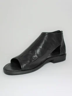 Sandalo pelle donna Julia 1057 Nero<Oxs Fashion