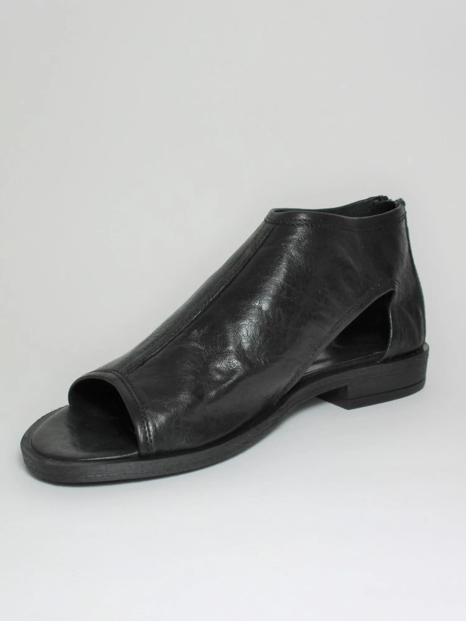 Sandalo pelle donna Julia 1057 Nero<Oxs Fashion