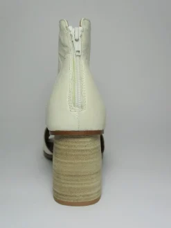 Sandalo pelle donna Sharon 1053 Bianco<Oxs Fashion
