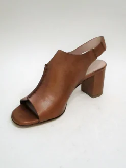 Sandalo pelle donna 192-21P cuoio<Triver Flight Online