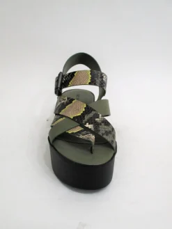 Sandalo pelle donna VIC MATIE 1U7214D militare<Vic Matiè Best
