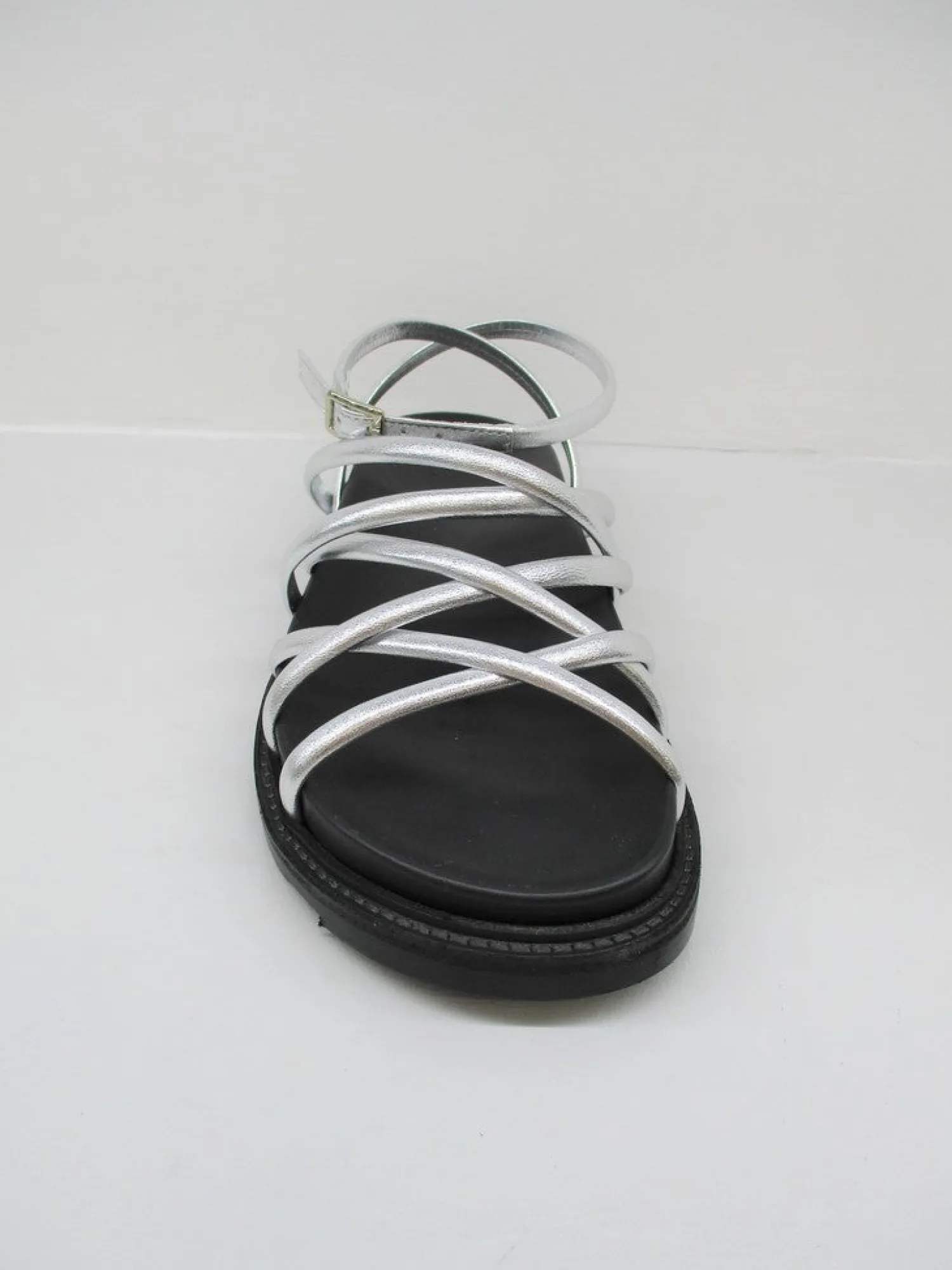 Sandalo pelle donna VIC MATIE 1X8392D argento<Vic Matiè Discount