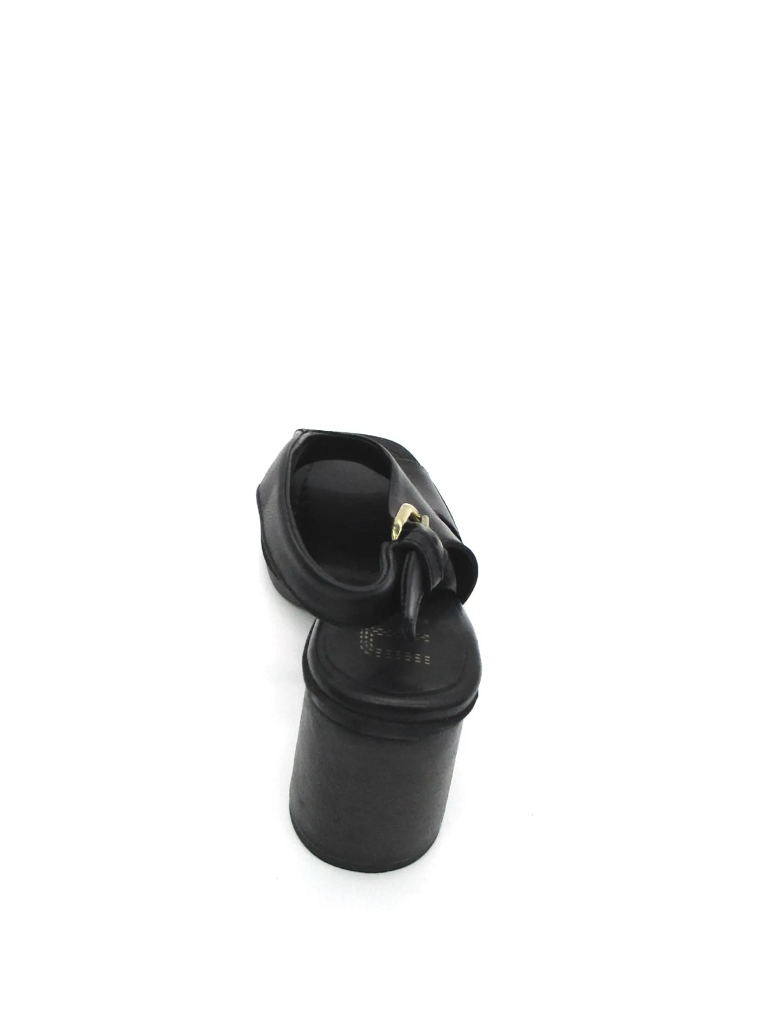 Sandalo pelle tacco donna Black - T57001 -<Mjus Outlet