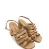 Sandalo pelle Tacco Grano - ES1202X -<Elvio Zanon Sale