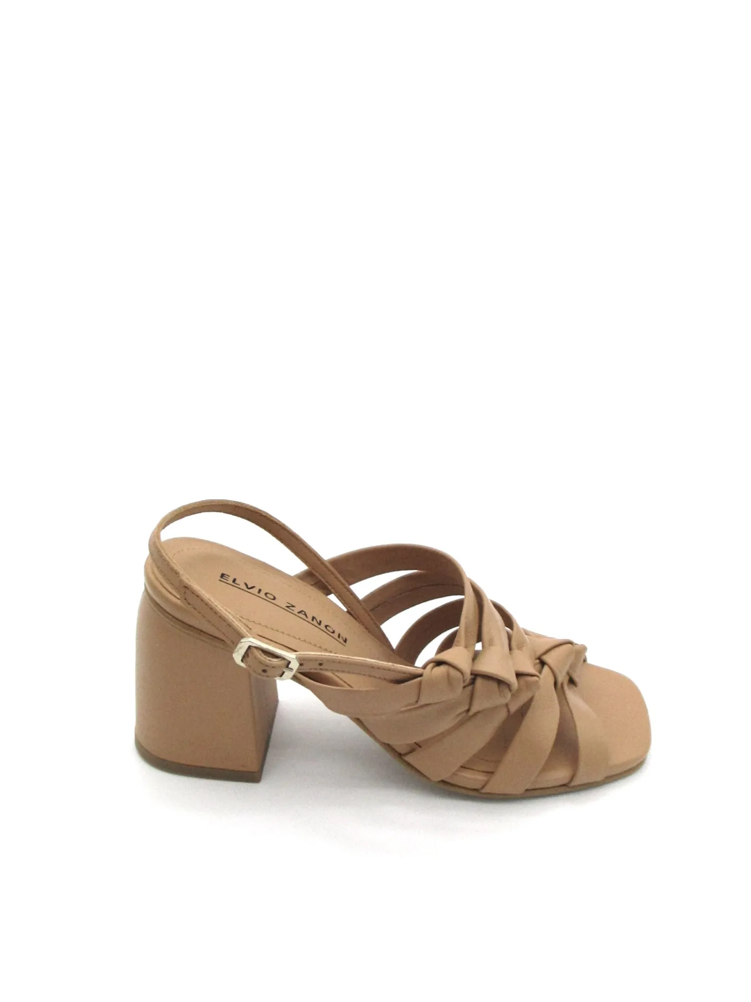Sandalo pelle Tacco Grano - ES1202X -<Elvio Zanon Sale