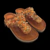 Sandalo pelle raffia - Denver 01 -<Zoe Outlet