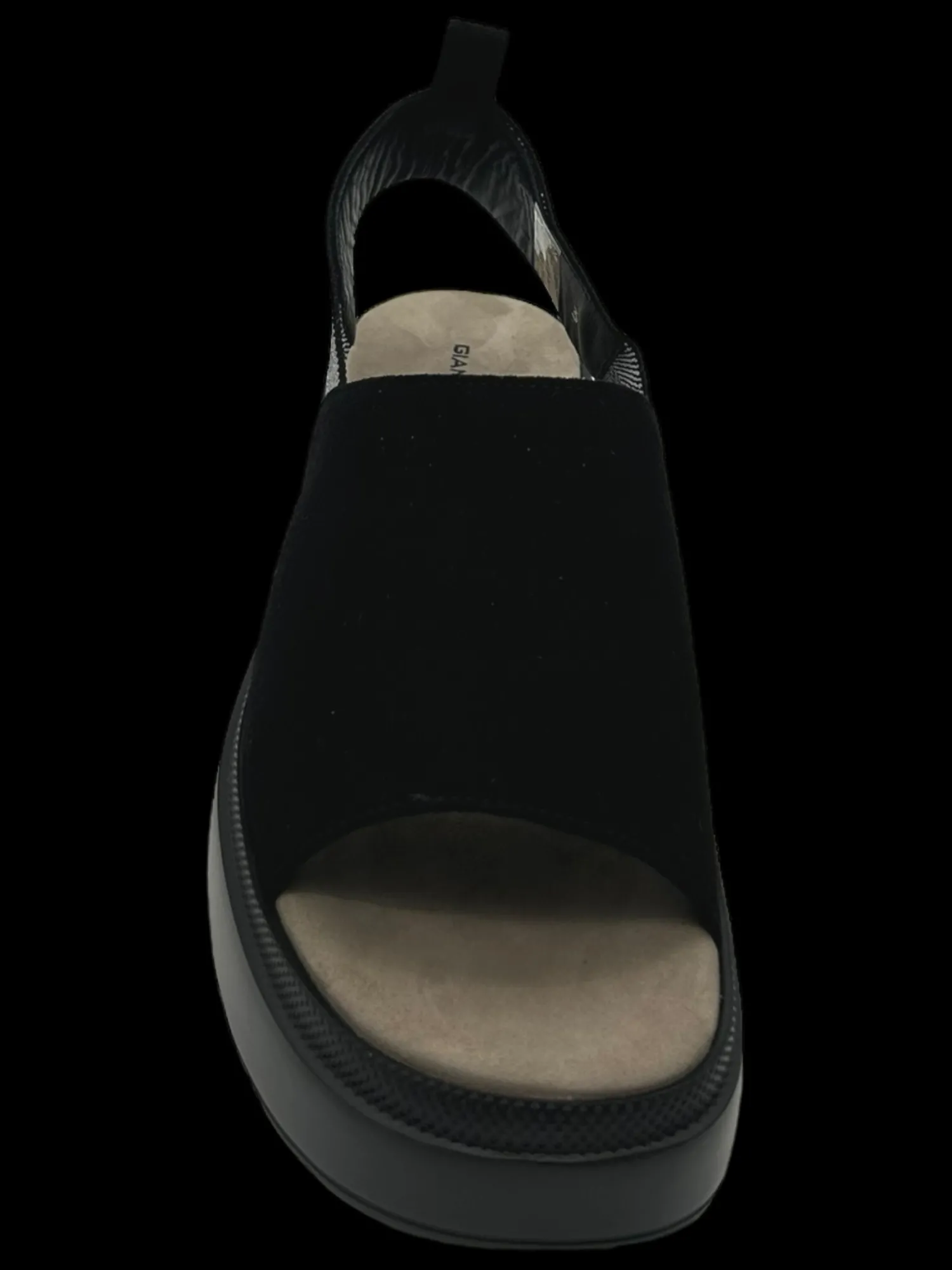 Sandalo zeppa donna camoscio Fly - 1901 -<Gianmarco Sorelli Discount