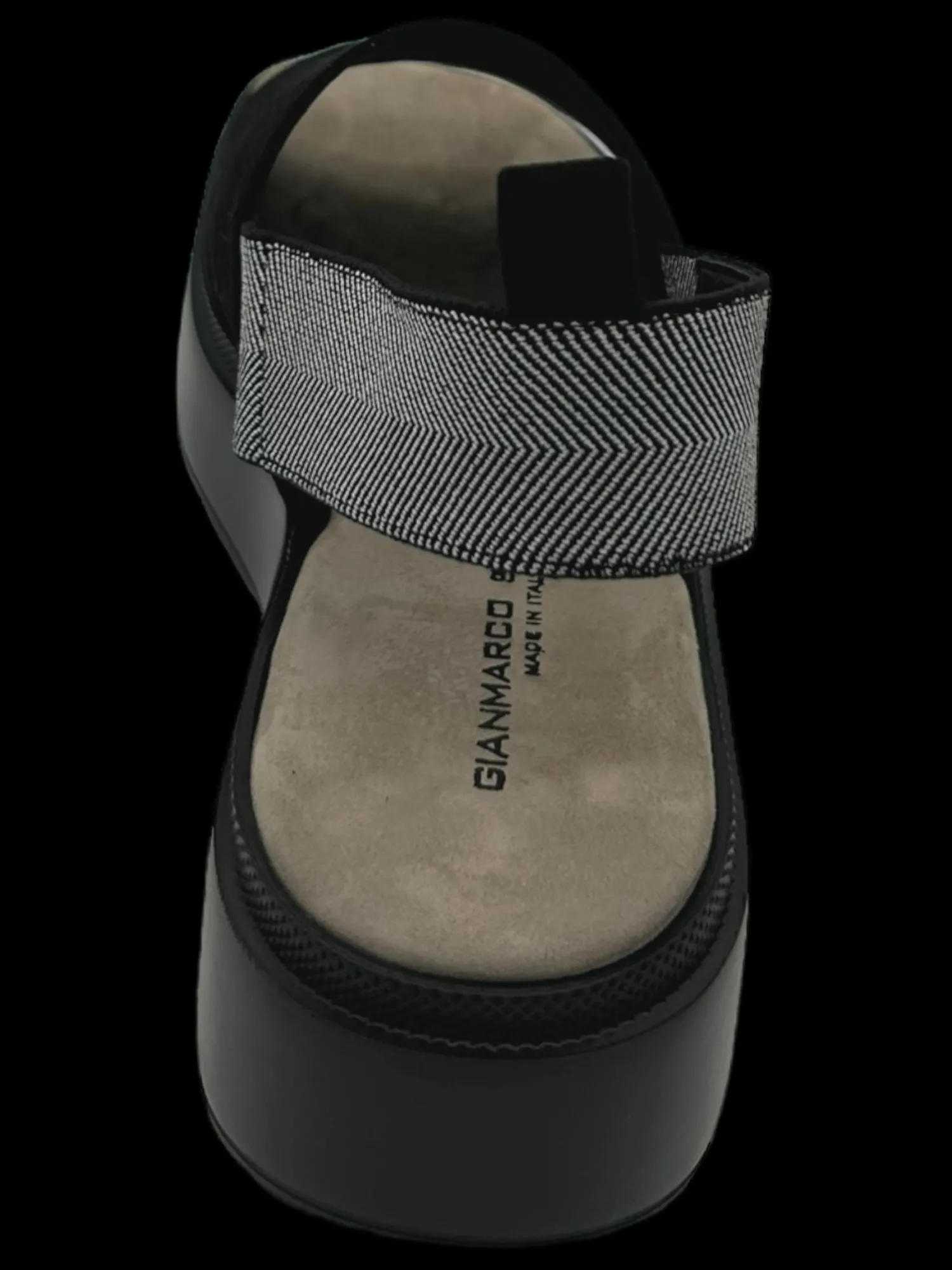 Sandalo zeppa donna camoscio Fly - 1901 -<Gianmarco Sorelli Discount