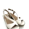 Sandalo zeppa pelle donna Softy - 2158 -<Gianmarco Sorelli Hot