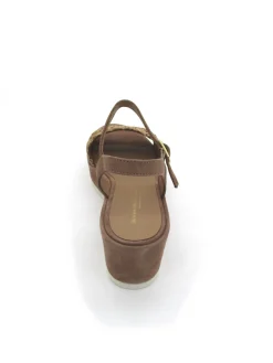 Sandalo zeppa pelle donna - 2162 -<Gianmarco Sorelli Online