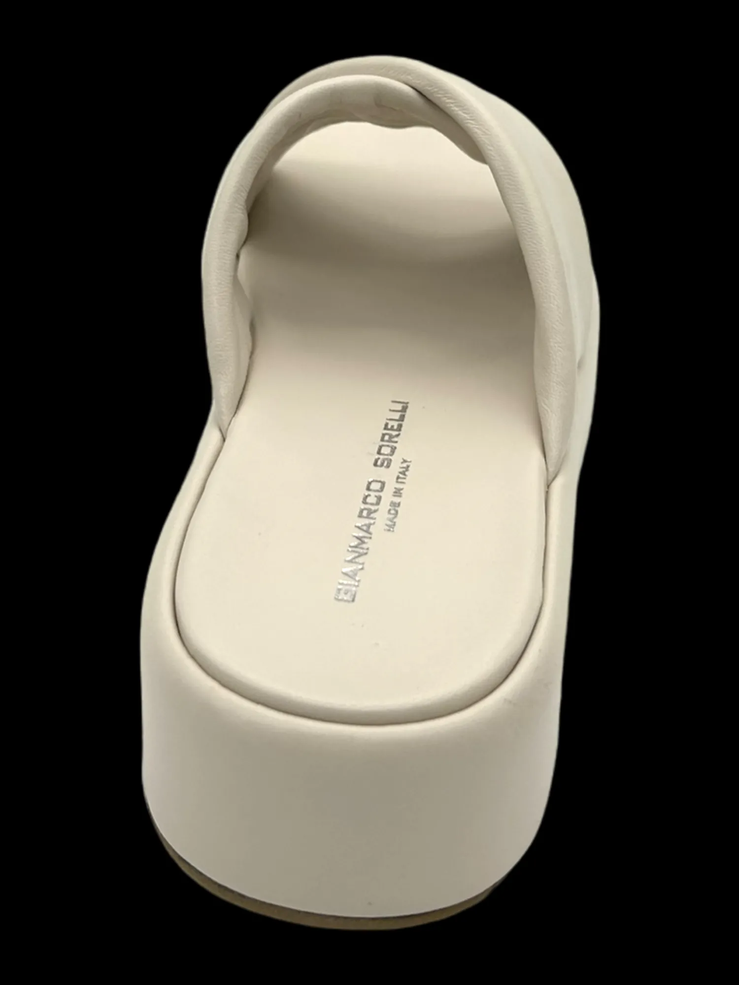 Sandalo zeppa pelle donna Yury Softy Milk - 2246 -<Gianmarco Sorelli Discount