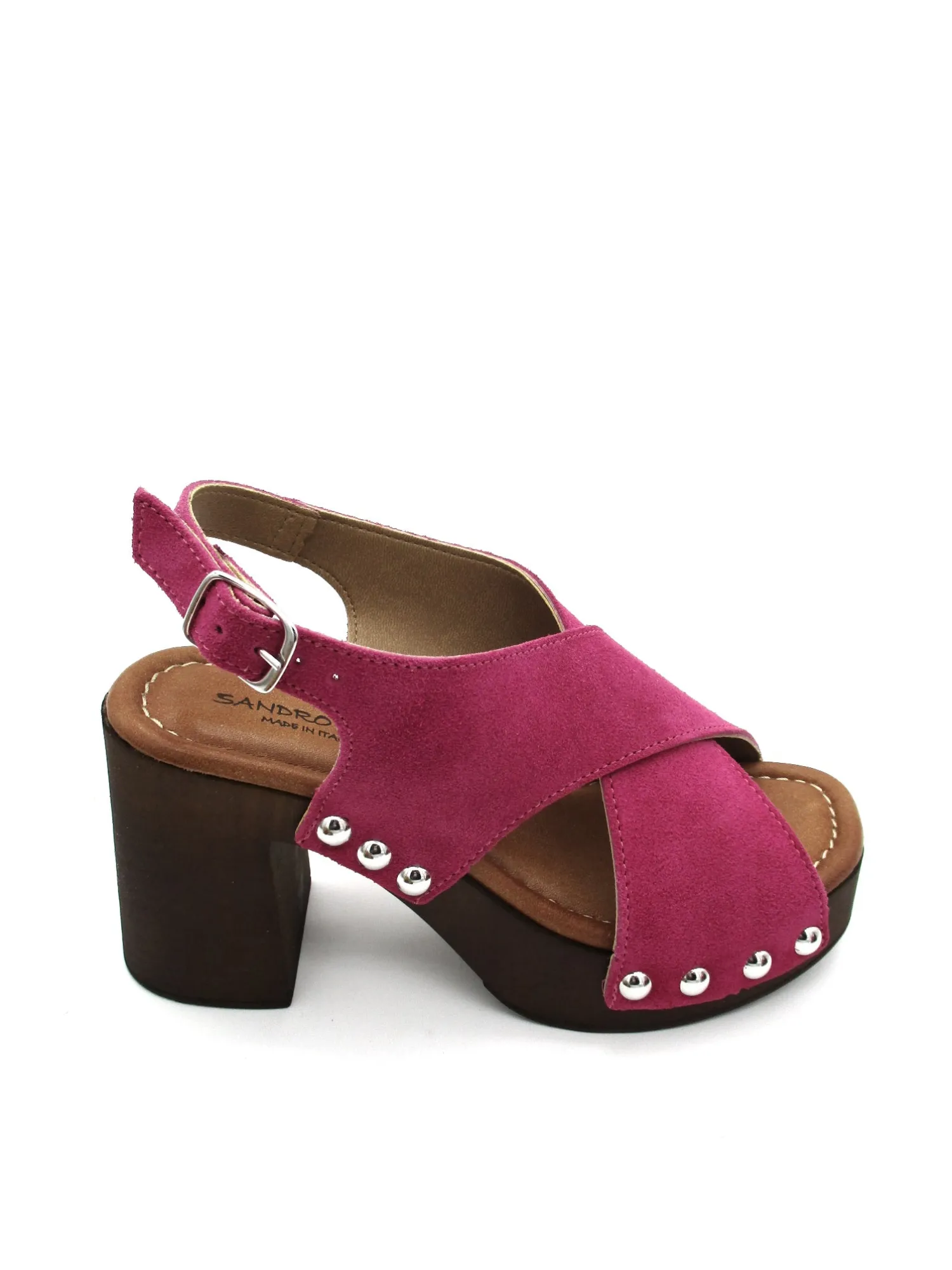 Sandalo zoccolo camoscio donna Valery - 8513 -<Valery Calzature Sale