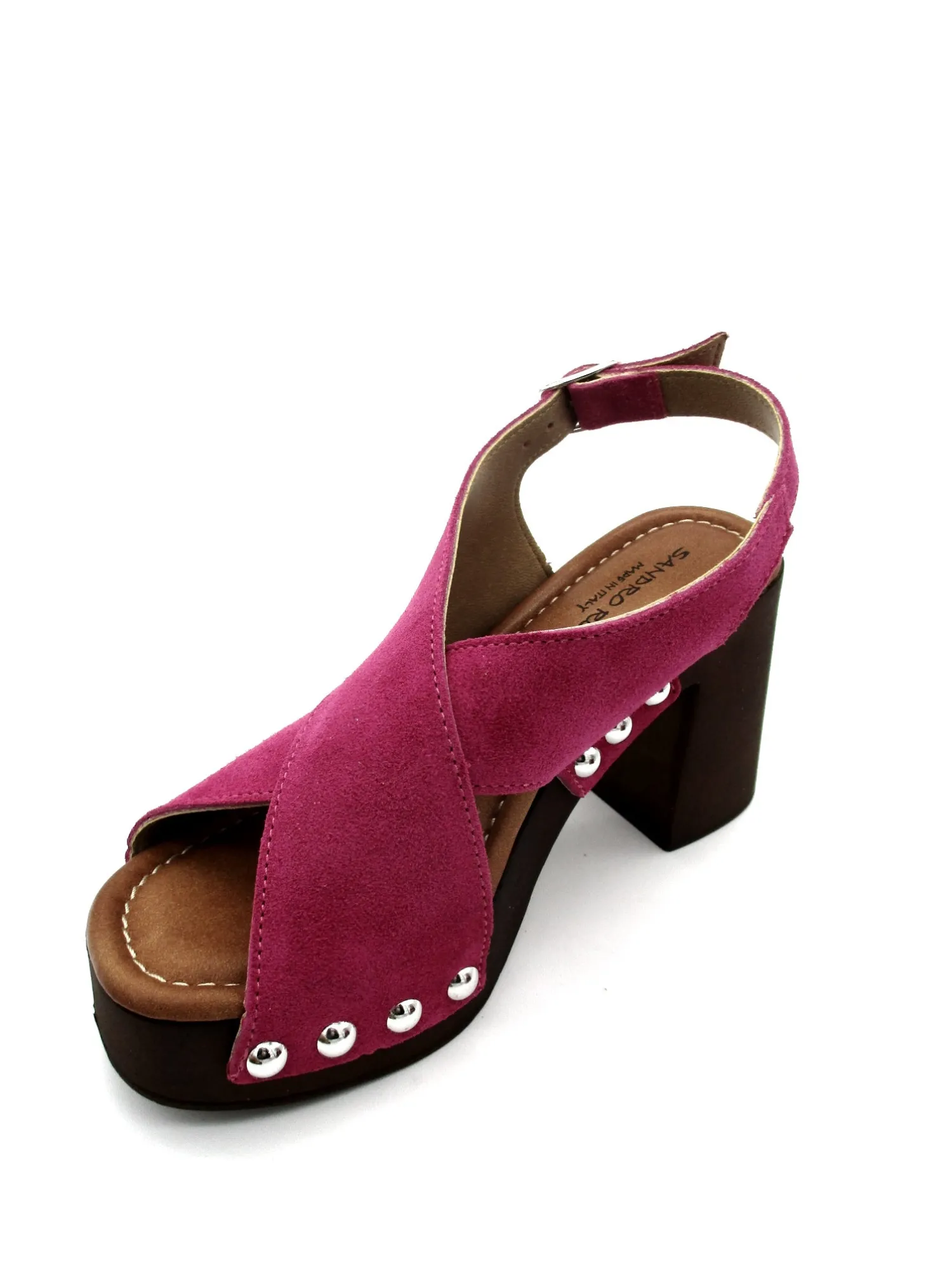 Sandalo zoccolo camoscio donna Valery - 8513 -<Valery Calzature Sale