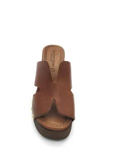Sandalo zoccolo pelle donna Valery - 8484 -<Valery Calzature Sale