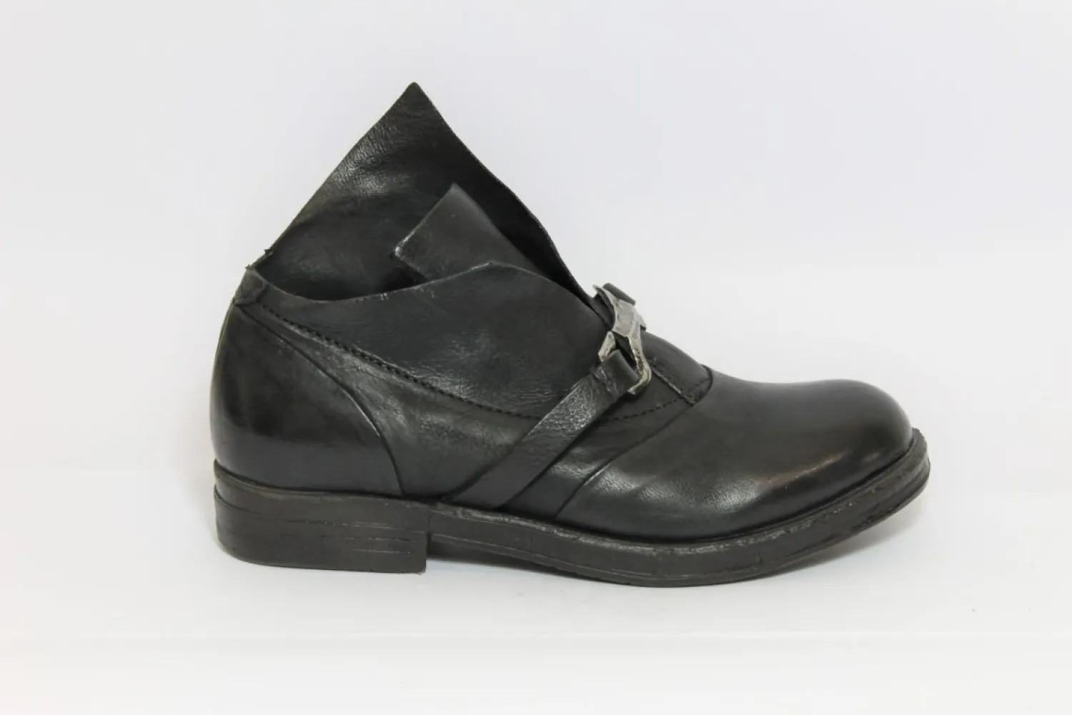 Scarpa pelle donna 207156 nero<AS98 New