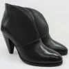 Scarpa pelle donna 7078 nero<Paola Ferri Fashion