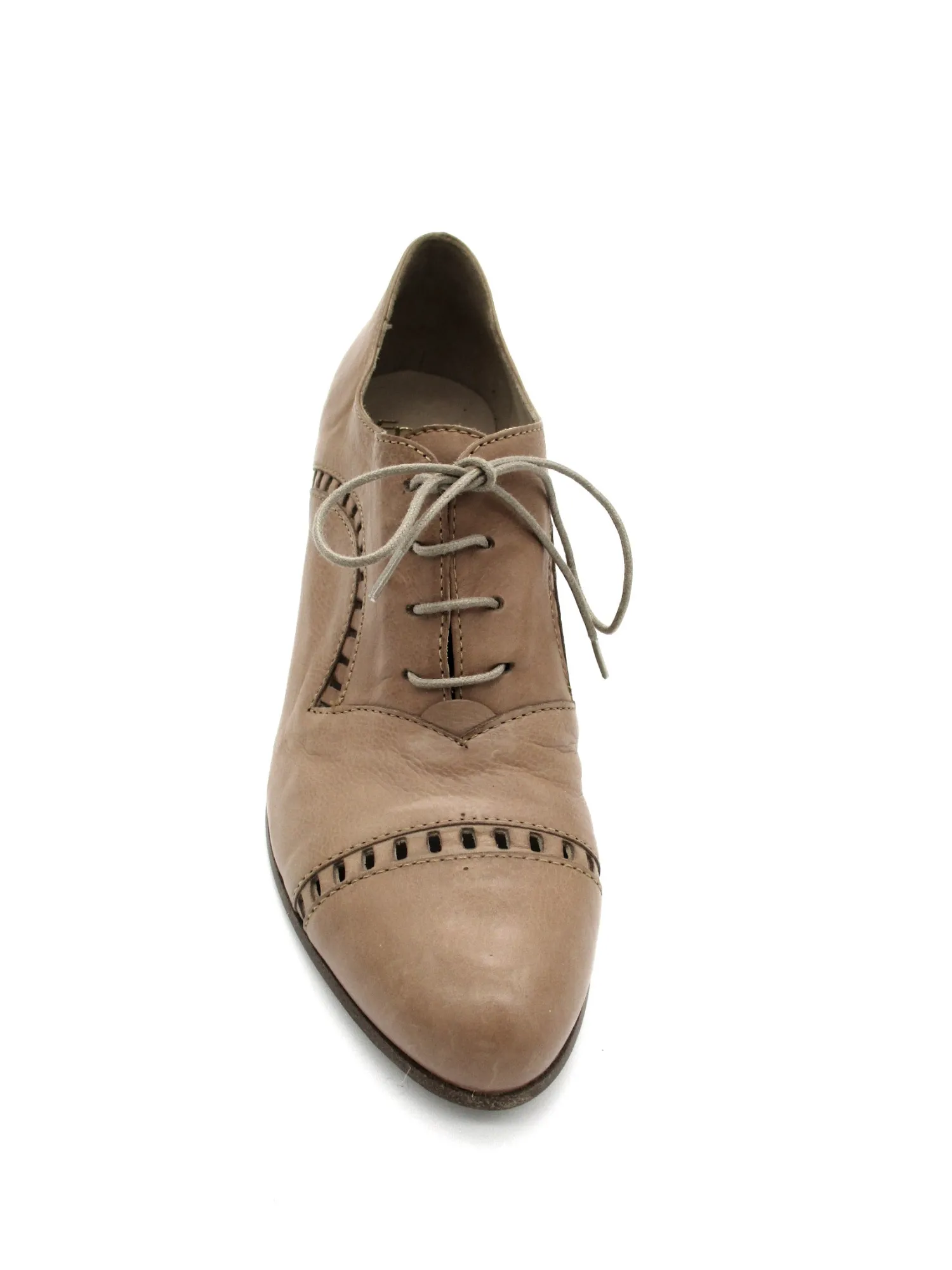 Scarpa pelle Tacco Cuoio - 5225 -<Fru.it Best