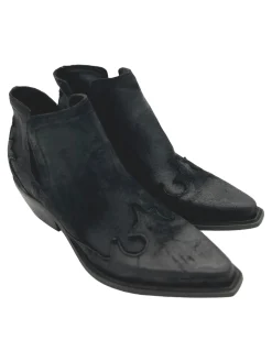 Scarpotto texano Camoscio - Dakota 04 -<Zoe Discount