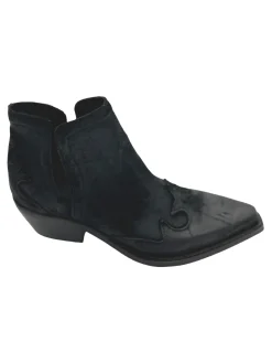Scarpotto texano Camoscio - Dakota 04 -<Zoe Discount