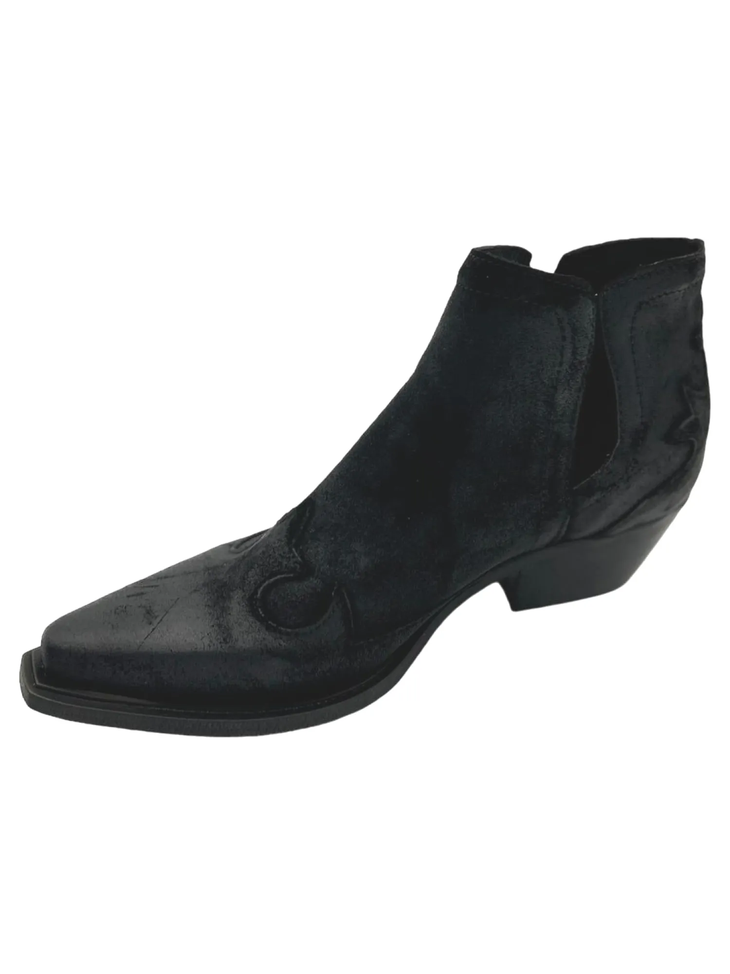 Scarpotto texano Camoscio - Dakota 04 -<Zoe Discount