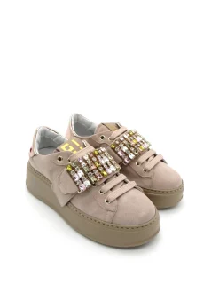 Sneaker camoscio donna Velour Sahara - PIA 737A -<Gio+ Discount