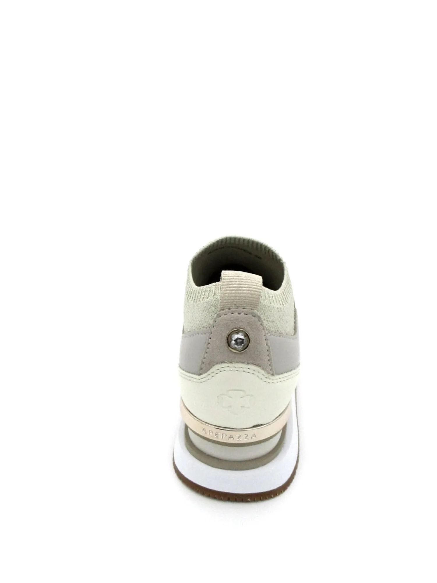 Sneaker donna S2Midhigh09 Maris Greige<Apepazza Clearance