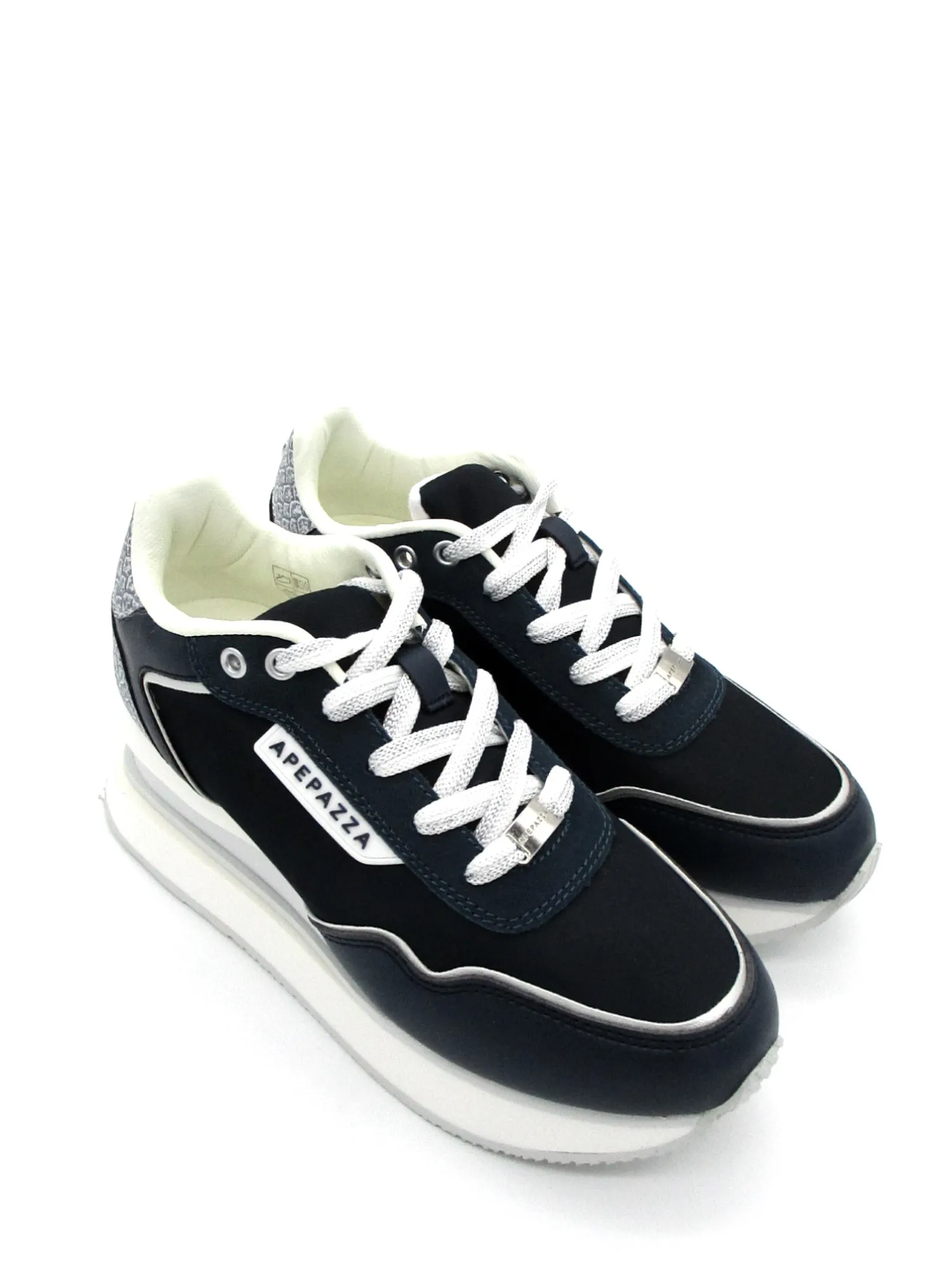 Sneaker donna running Marghe Navy<Apepazza New