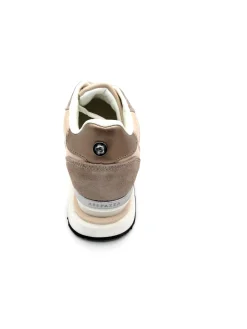 Sneaker donna running Marghe Nude e tessuto intrecciato<Apepazza Best