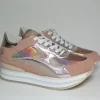 Sneaker in pelle donna RUMER cipria<Apepazza Clearance