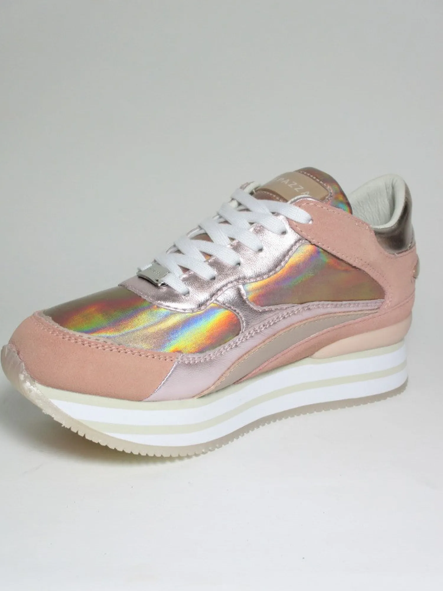 Sneaker in pelle donna RUMER cipria<Apepazza Clearance