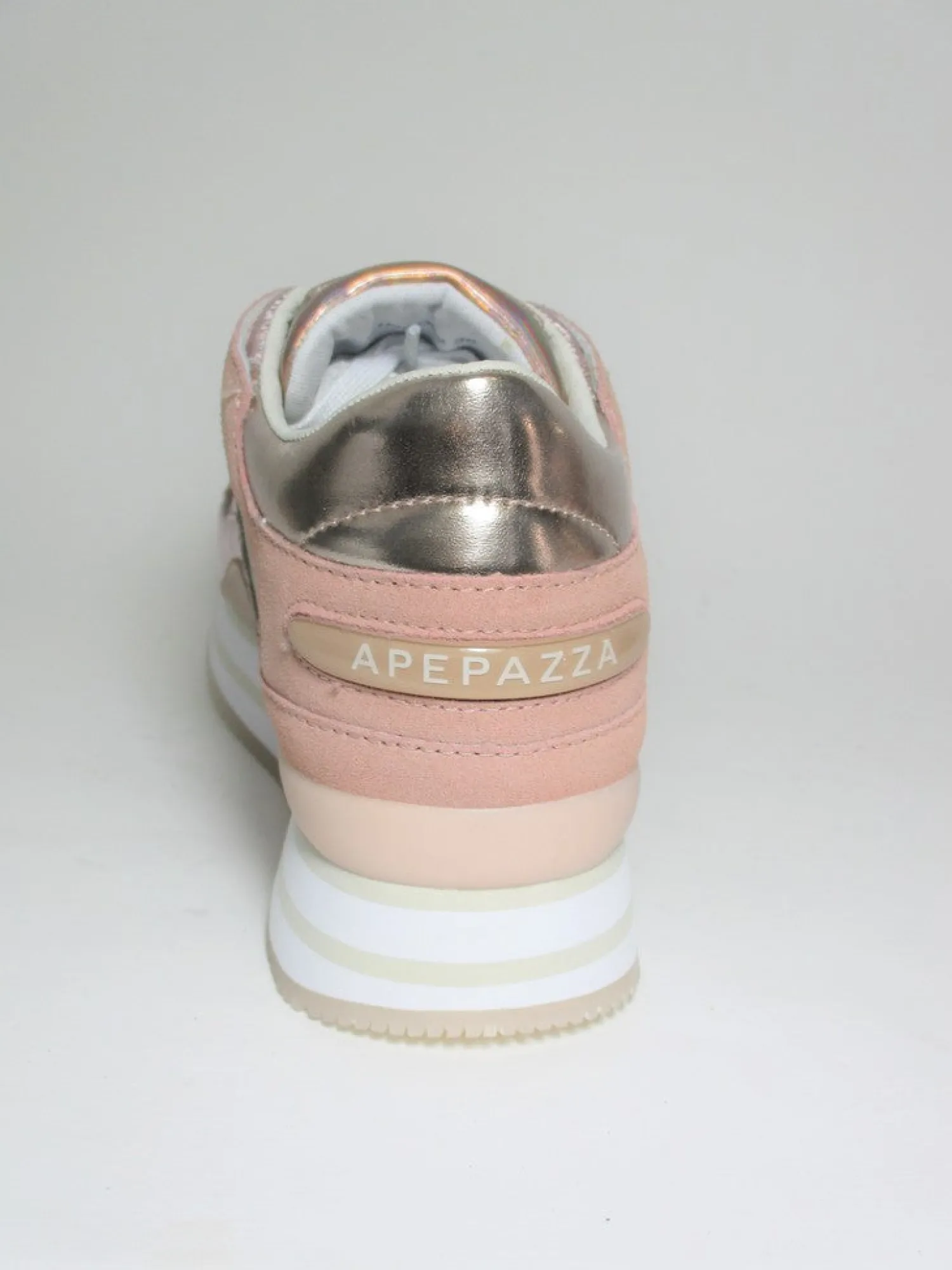 Sneaker in pelle donna RUMER cipria<Apepazza Clearance