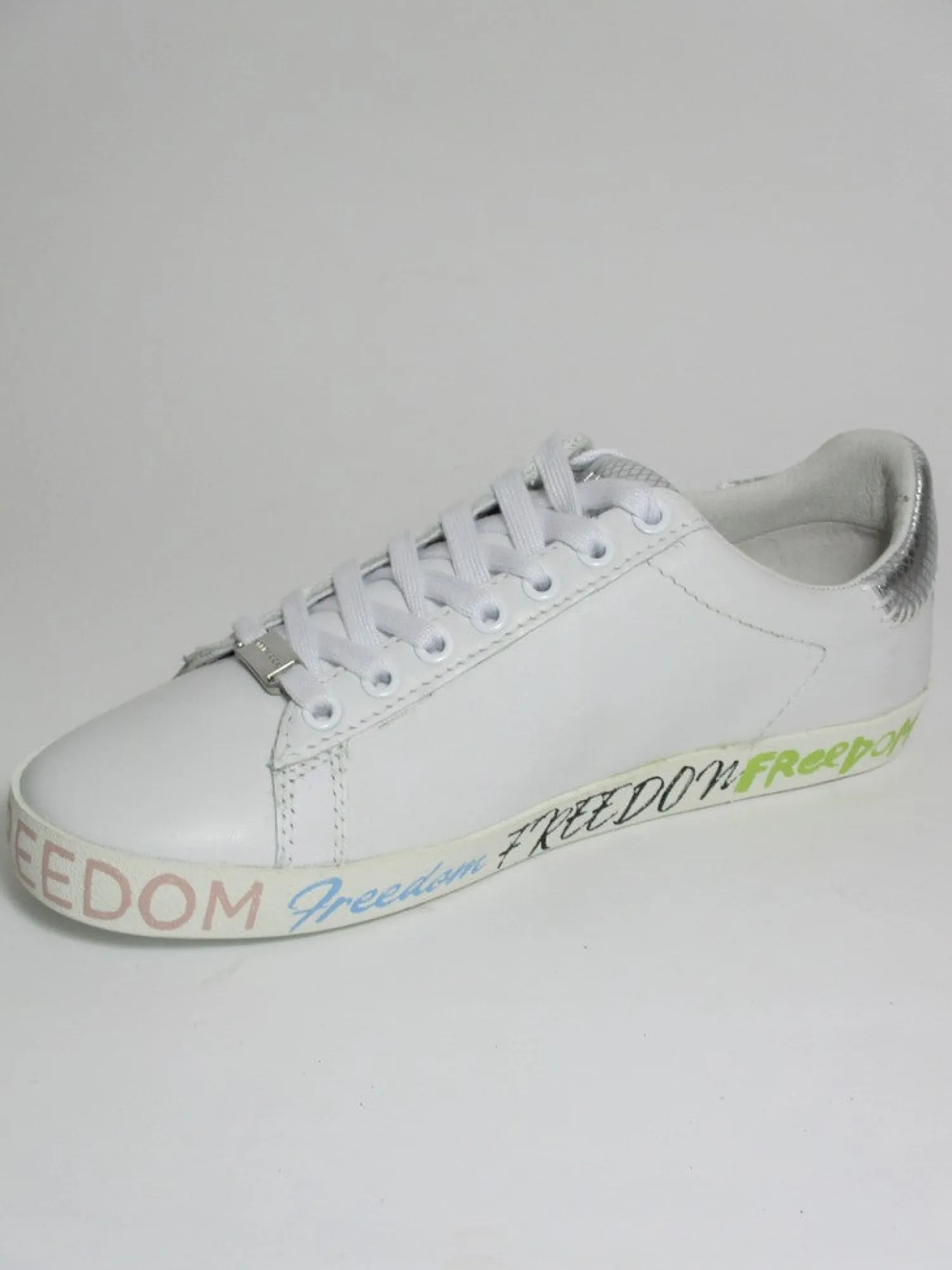 Sneaker pelle donna GIGI bianca<Apepazza Fashion