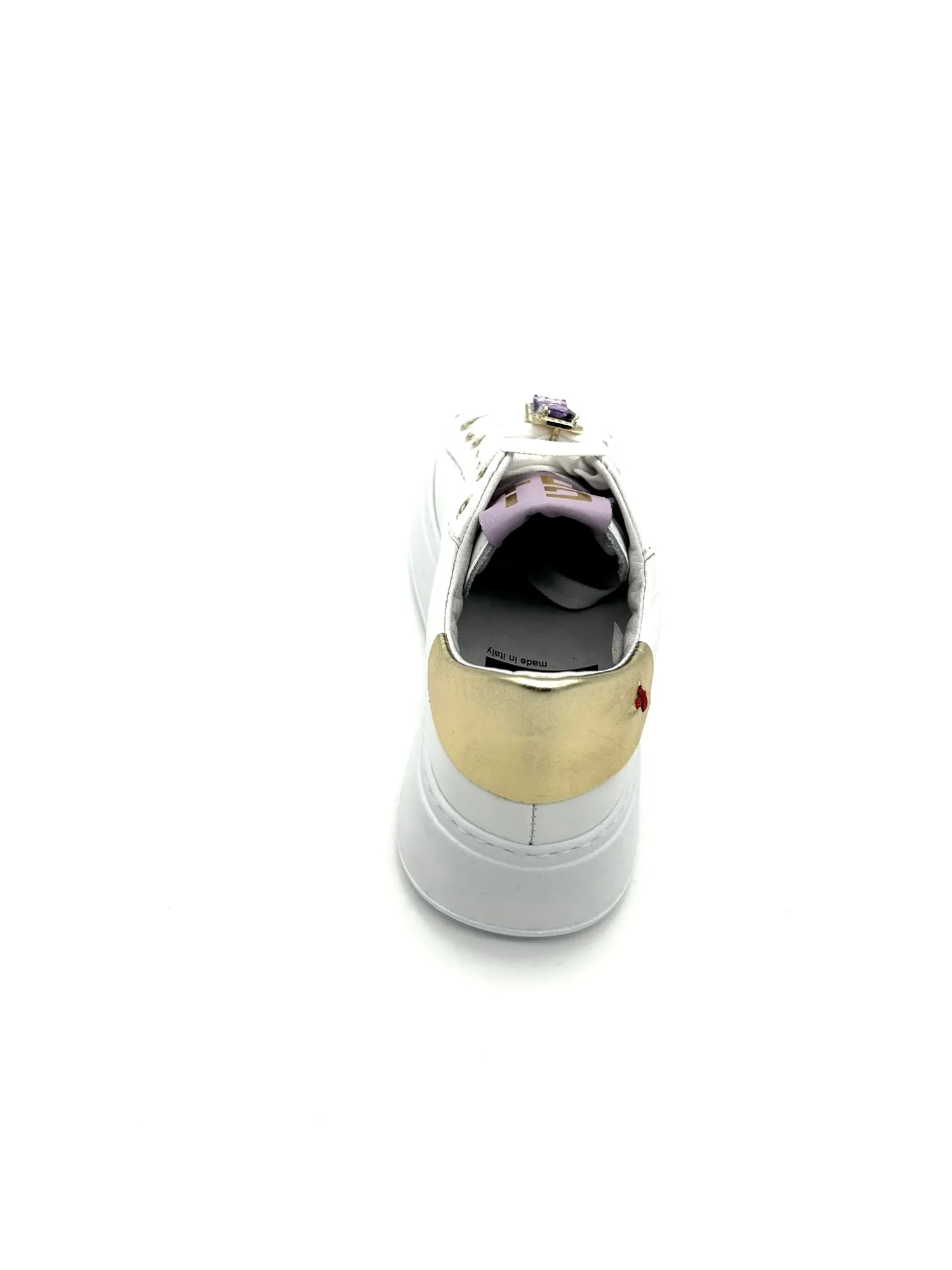 Sneaker pelle donna Combi Fantasy - PIA 160A -<Gio+ Fashion