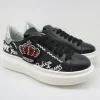 Sneaker pelle donna G3010 nera<Gio+ Online